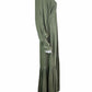 BANANA REPUBLIC Olive Satin Maxi Dress Size 6