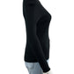 one grey day Black Ribbed Sweater Size S