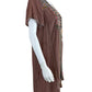 Johnny Was Maueve Velvet Embroidered Tunic Size M
