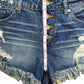 PISTOLA Distressed Denim Shorts Size S