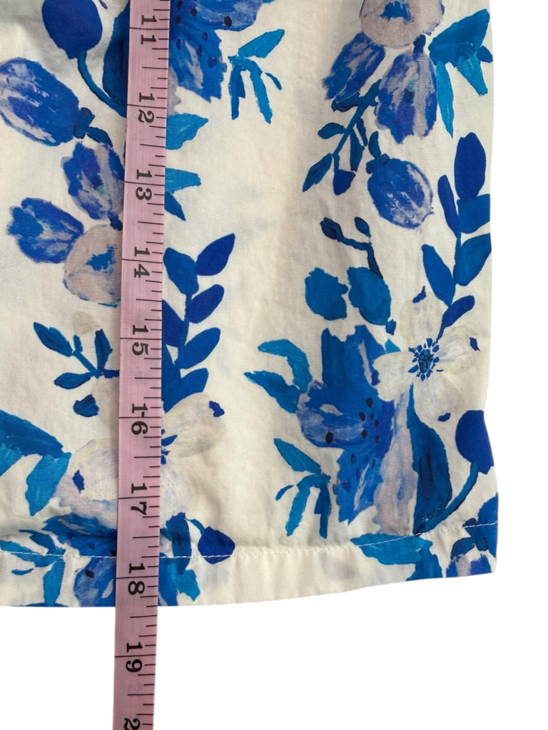 ALIVIA Blue Floral Lynn Top and Anessa Skort Size XS