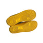Nike x OFF WHITE Yellow Air Force 1 Low Sneakers Size 7
