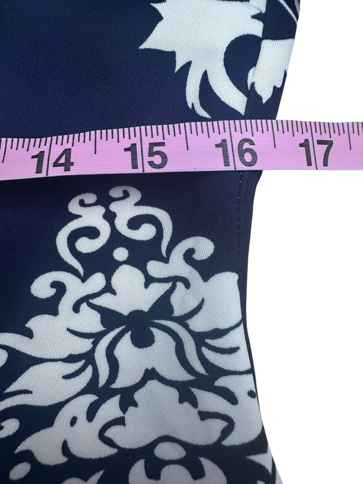 B. Darlin NWT Navy Paisley Shift Dress Size XL