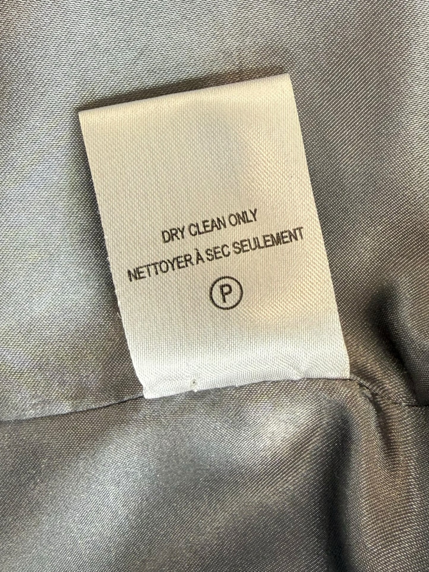 Trina TRINA TURK Gray Wool Coat Size 14