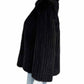 Black Mink Fur Jacket Size M