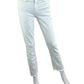 MOTHER White "The Mid Rise Dazzler" Jeans Size 27