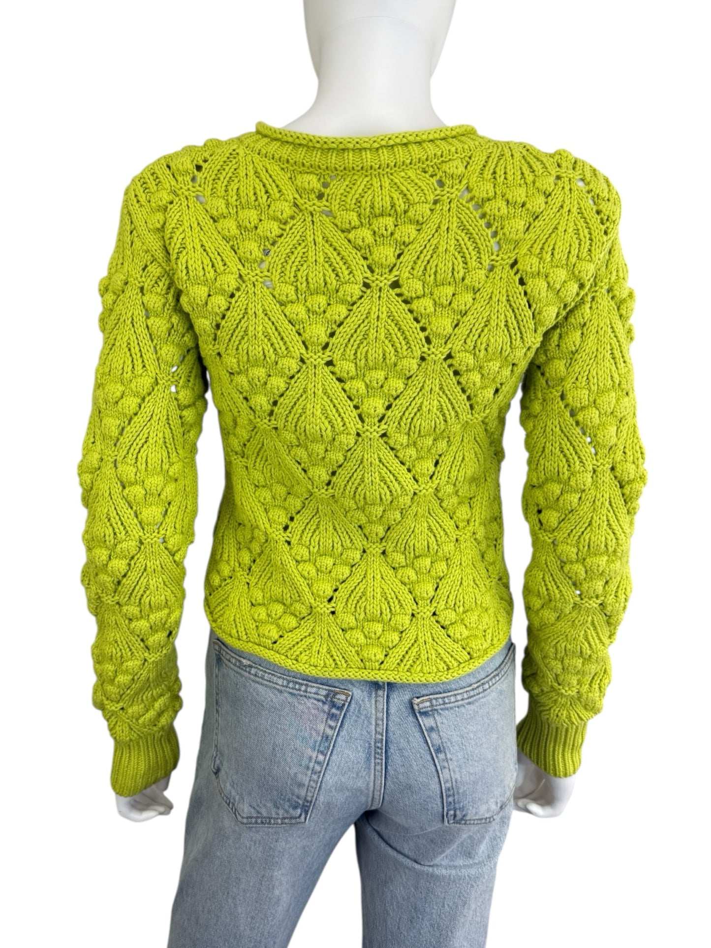 heartloom NWT Green Caspian Cardigan Size XS
