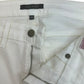 VIZCAINO Cream Skinny Jeans Size 26