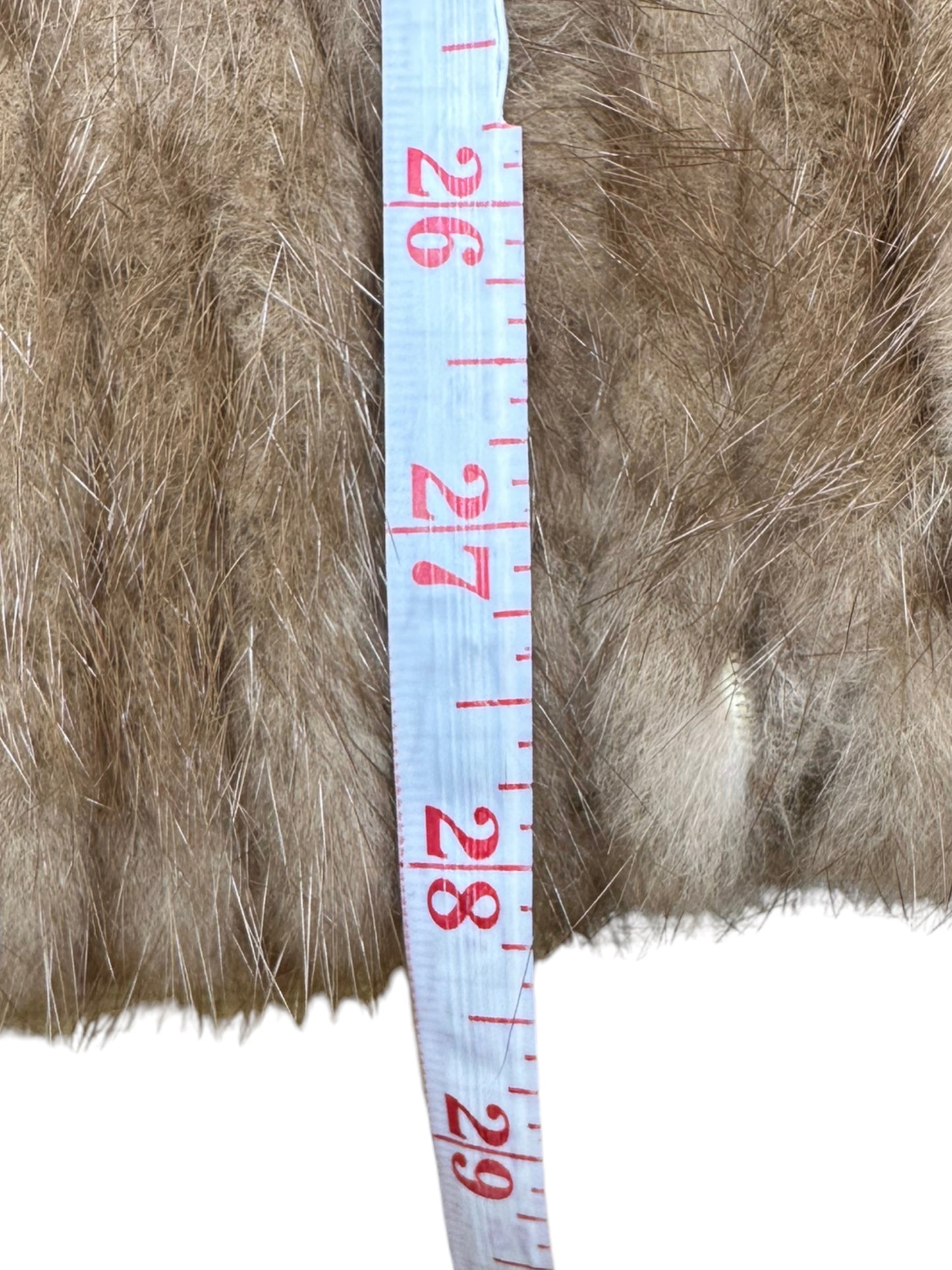 Vintage Brown Mink Fur Coat