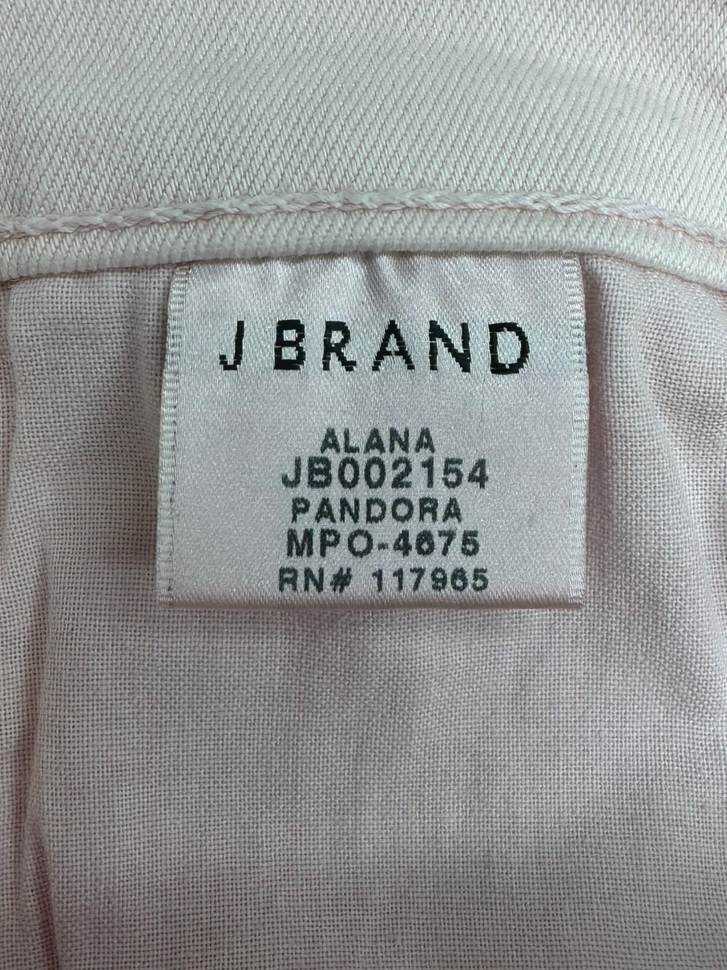 J Brand Pink ALANA Jeans Size 29