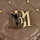 NWT Badgley Mischka Gray Purple Purse