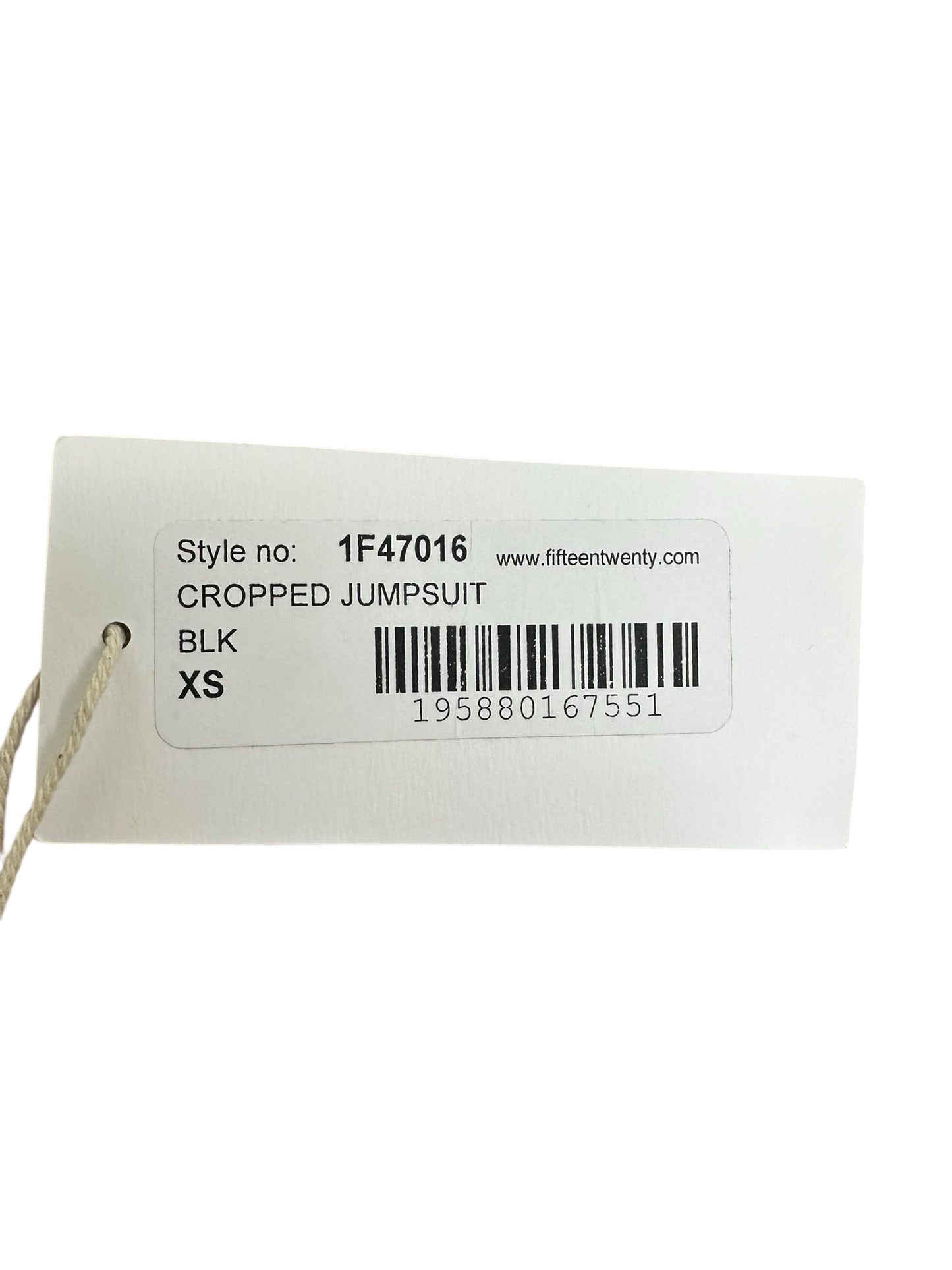 FIFTEENTWENTY Size XS BASE Jumpsuit