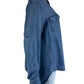 Bella Dahl Blue Chambray Button-Down Shirt Size L