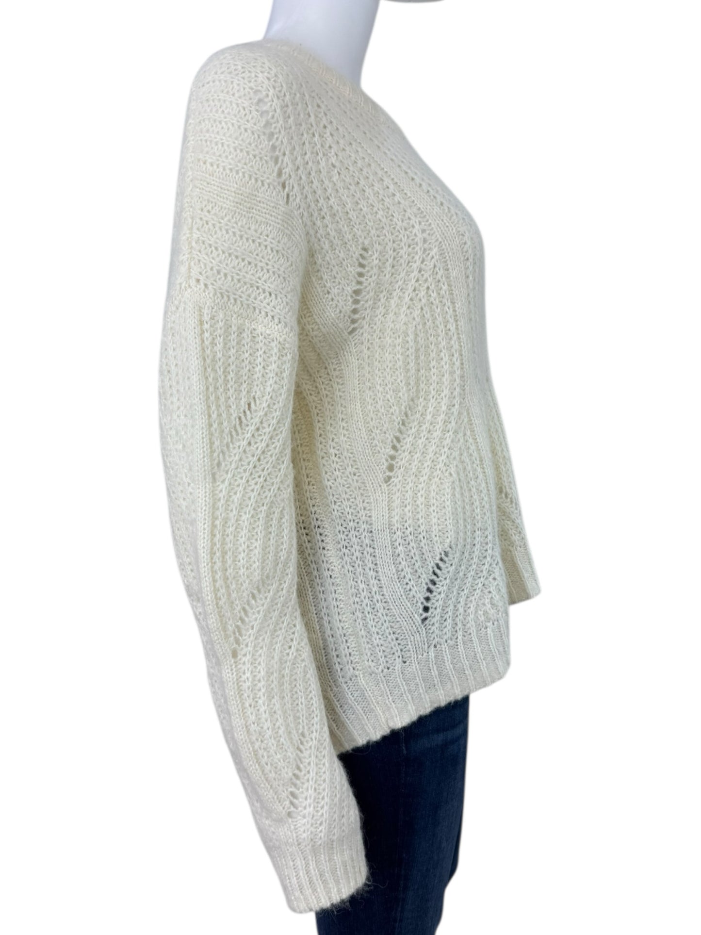 Madewell White Sweater Size S
