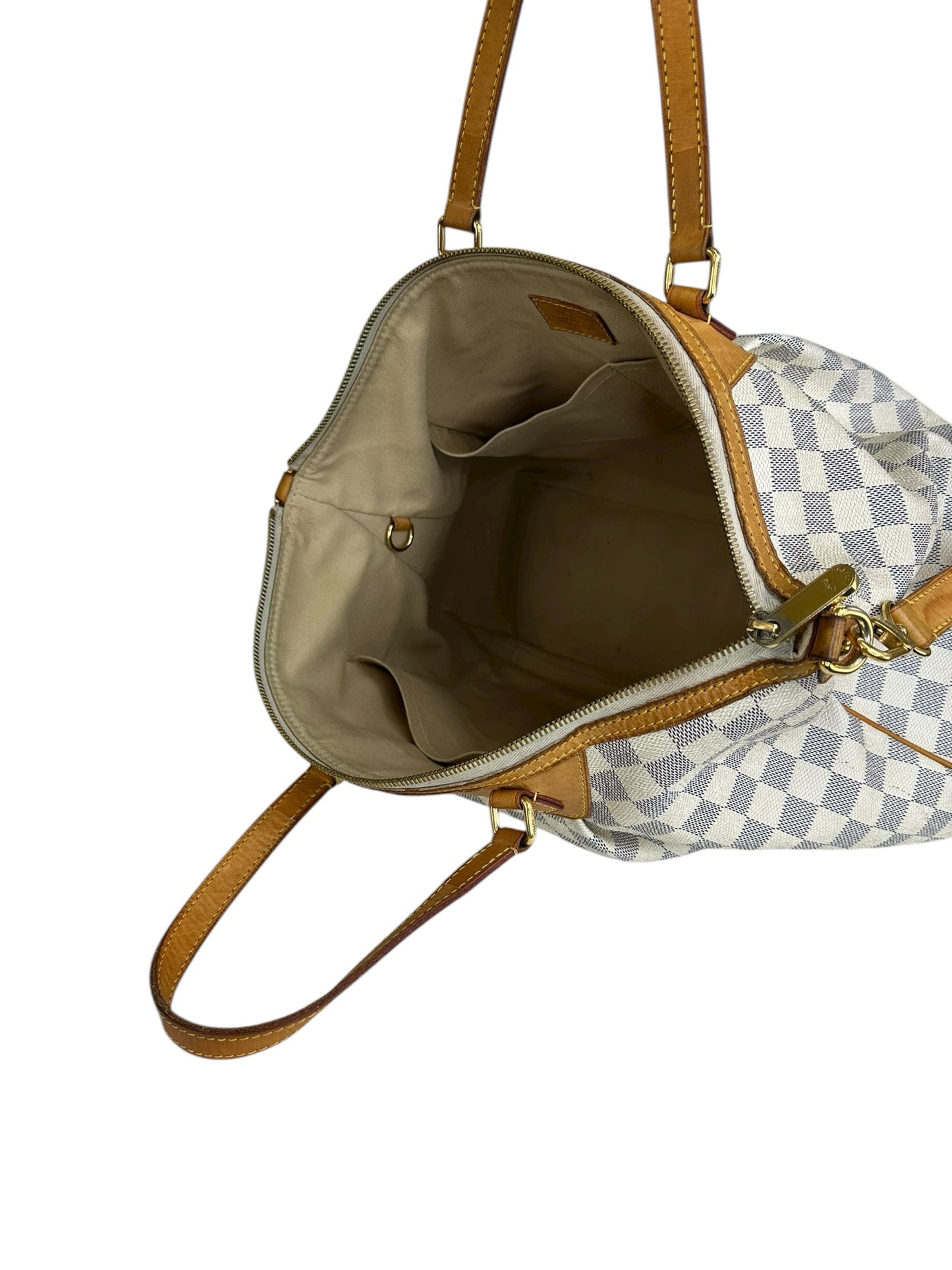 Louis Vuitton Damier Azur Siracusa DM Designer Handbag