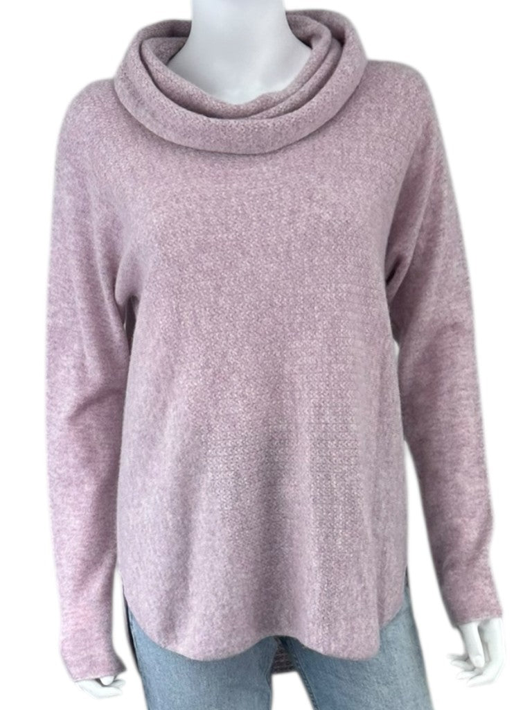 CYNTHIA ROWLEY NWT Purple 100% Cashmere Sweater Size M