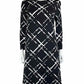 ESCADA Black and White Cocktail Dress Size 38