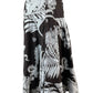 ETCETERA 100% Cotton Brown Leaf Print Skirt Size 4