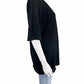 EILEEN FISHER Black Organic Linen Sweater Cardigan Size XS