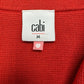 cabi Orange Coronation Cardigan Blazer Size M