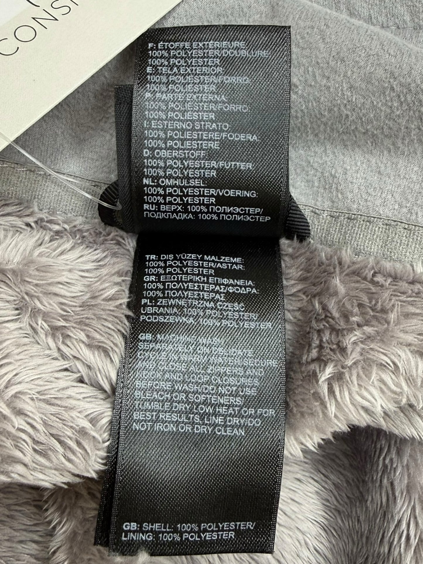 The North Face Gray Osito Fleece Jacket Size M