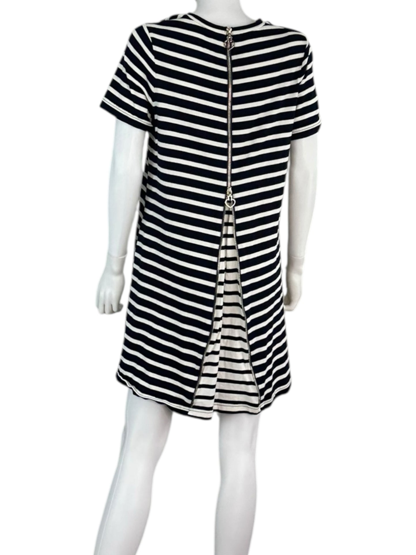 Kate Spade Navy Striped Casual Dress Size M