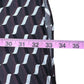 L'Academie Gray Print Collared Mini Dress Size S