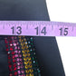 PAM&GELA Black Cropped Rhinestone Pants Size S