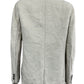 AllSaints Tan Linen Double Breasted Sammie Blazer Size 2