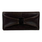 Salvatore Ferragamo Brown Leather Vara Ribbon Wallet