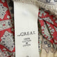 the great. Red Cropped Midland Top Size 0