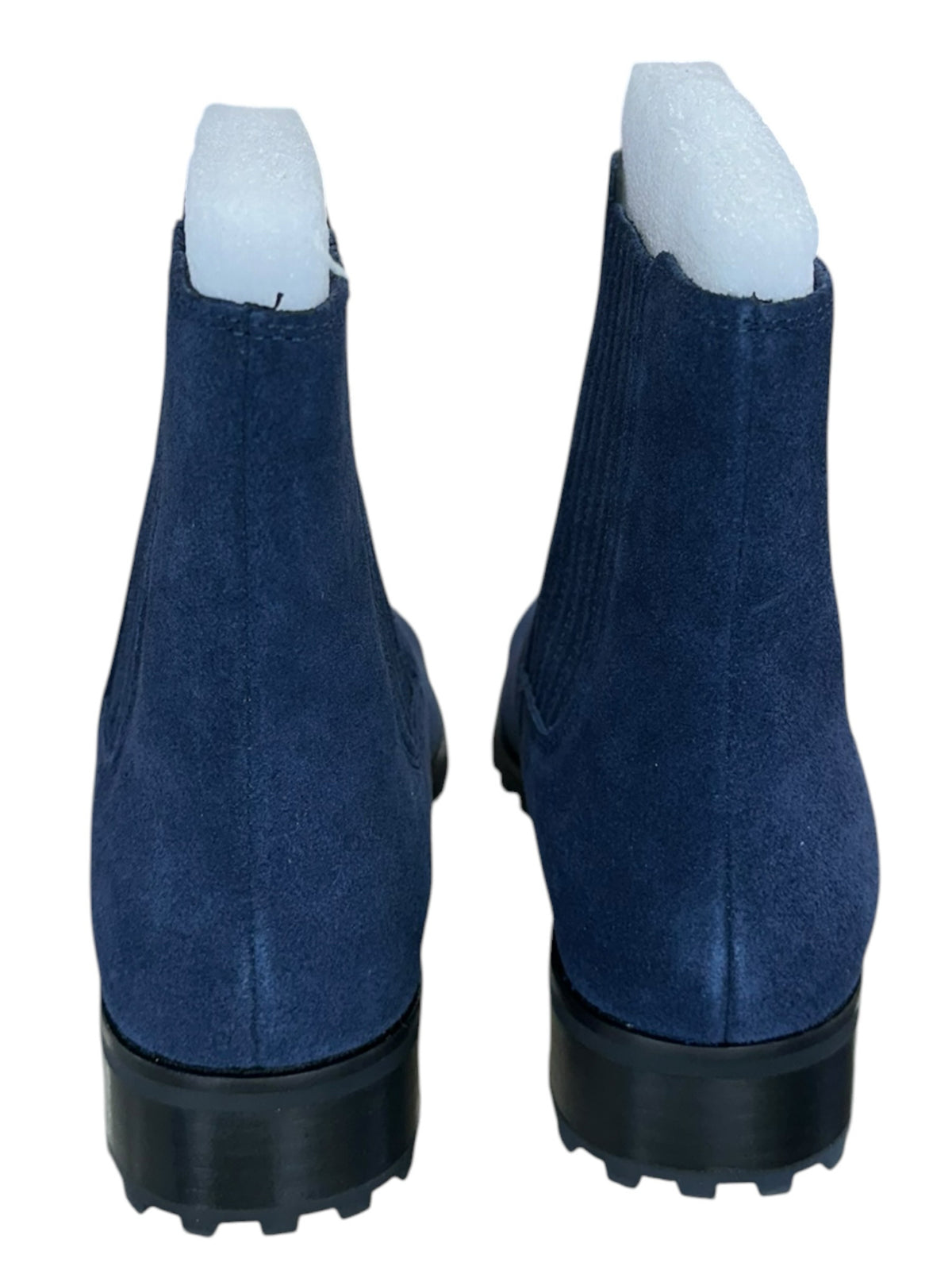 Talbots New Navy Blue Tish Suede Ankle Booties Size 6.5