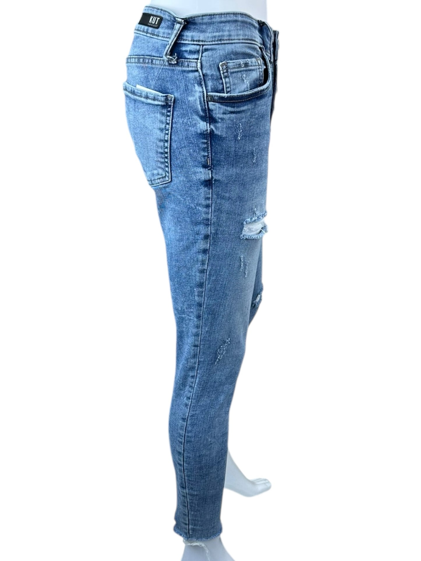 KUT from the Kloth Connie High Rise Ankle Skinny Jeans Size 2