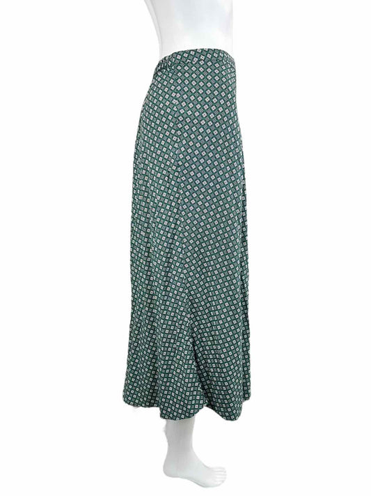 J. Jill NWT Green Midi Skirt Size XL