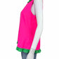 SAIL TO SABLE NWT Neon Pink Blouse Size S