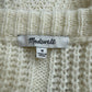Madewell White Sweater Size S