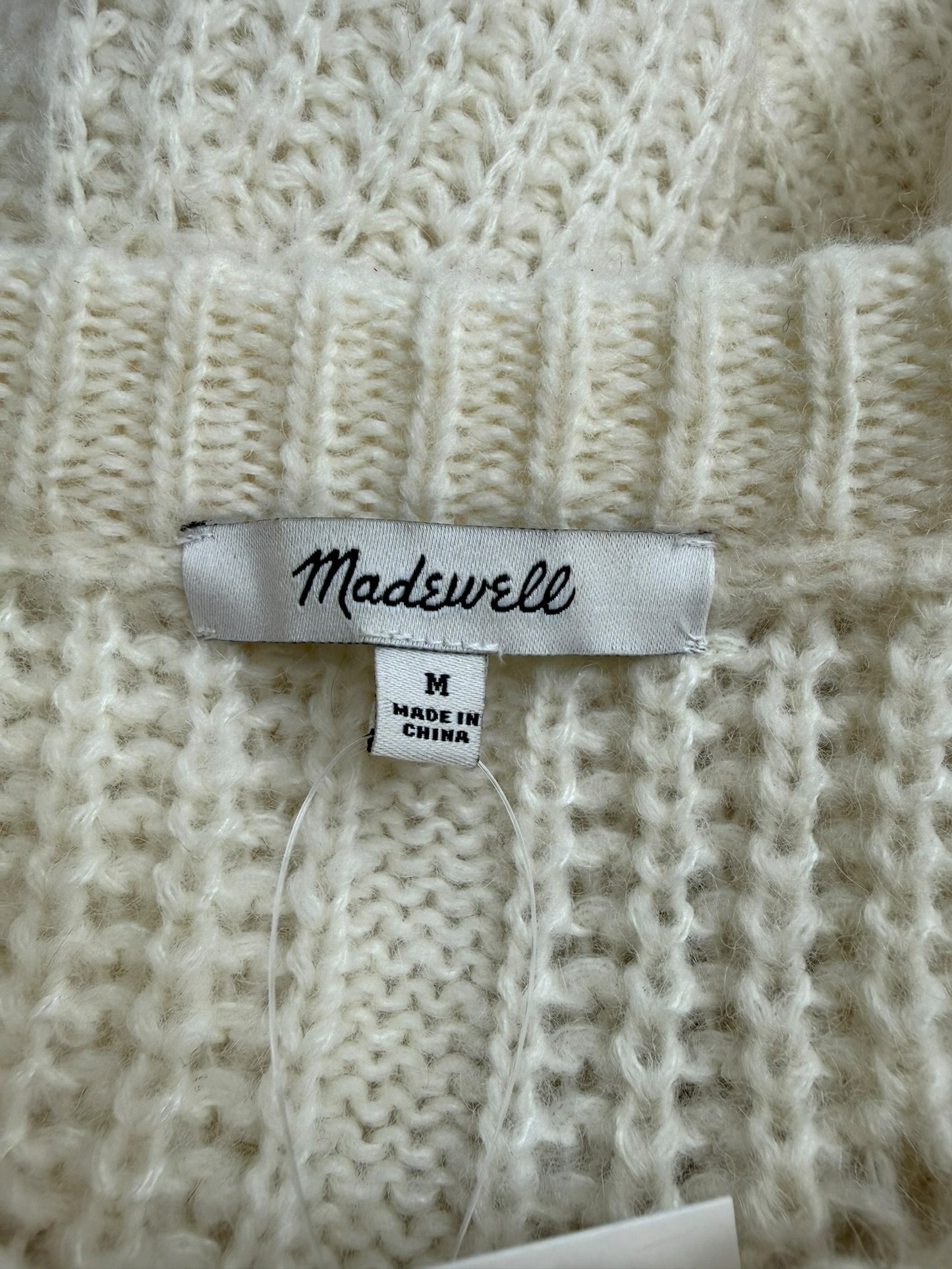 Madewell White Sweater Size S