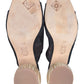 Huma Blanco Black Mesh Milla Mule Sandals SIze 38