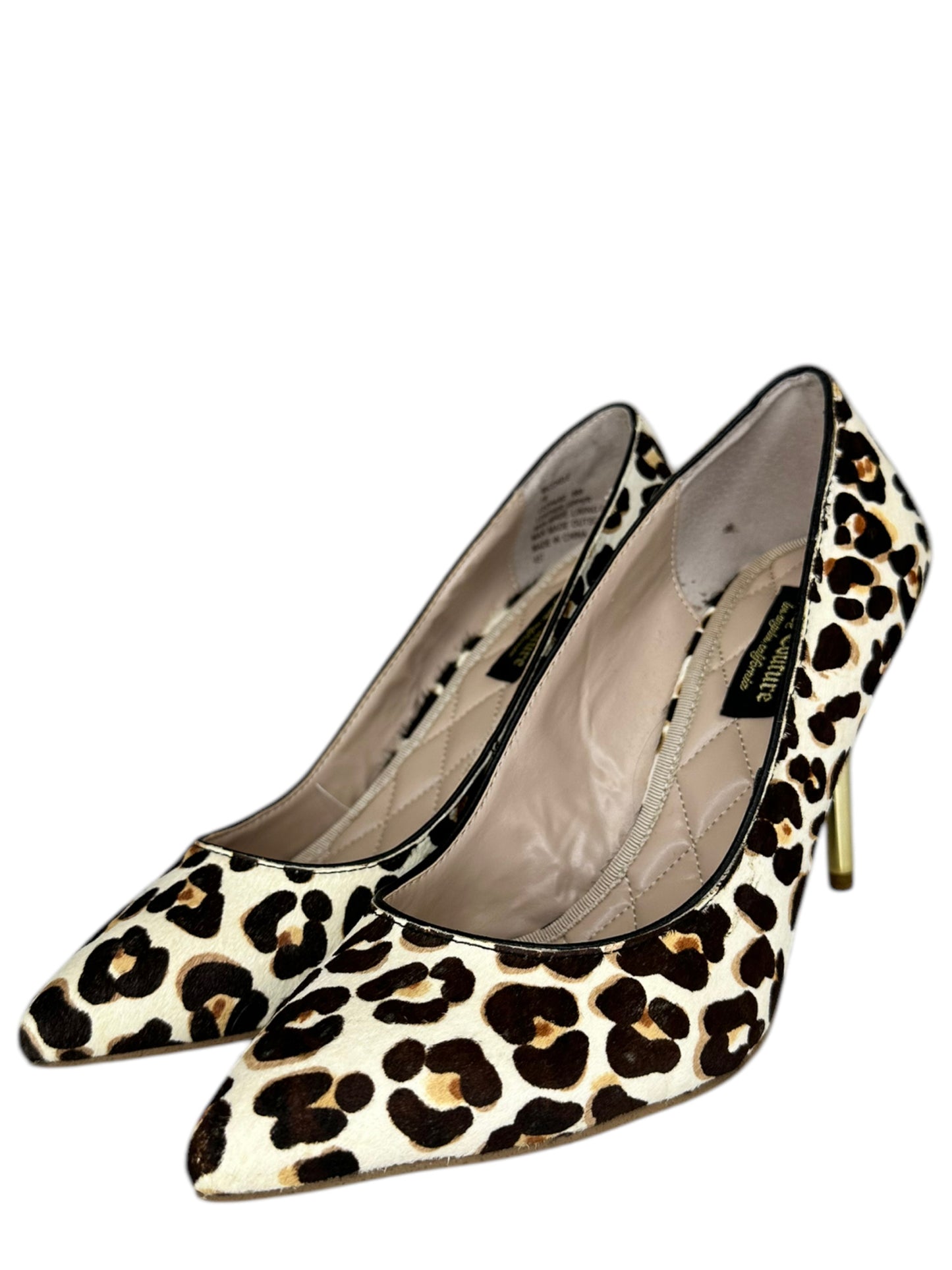 juicy couture Michelle Glam Leopard Pump Size 7