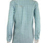 Eddie Bauer NWT Teal Plaid Button-Down Shirt Size M