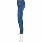 ETIENNE MARCEL Cropped Red Zipper Jeans Size 25