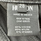 hudson Black Skinny Jeans Size 28