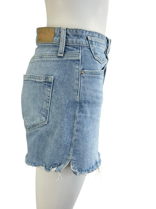 PAIGE Light Wash Denim Shorts Size 27