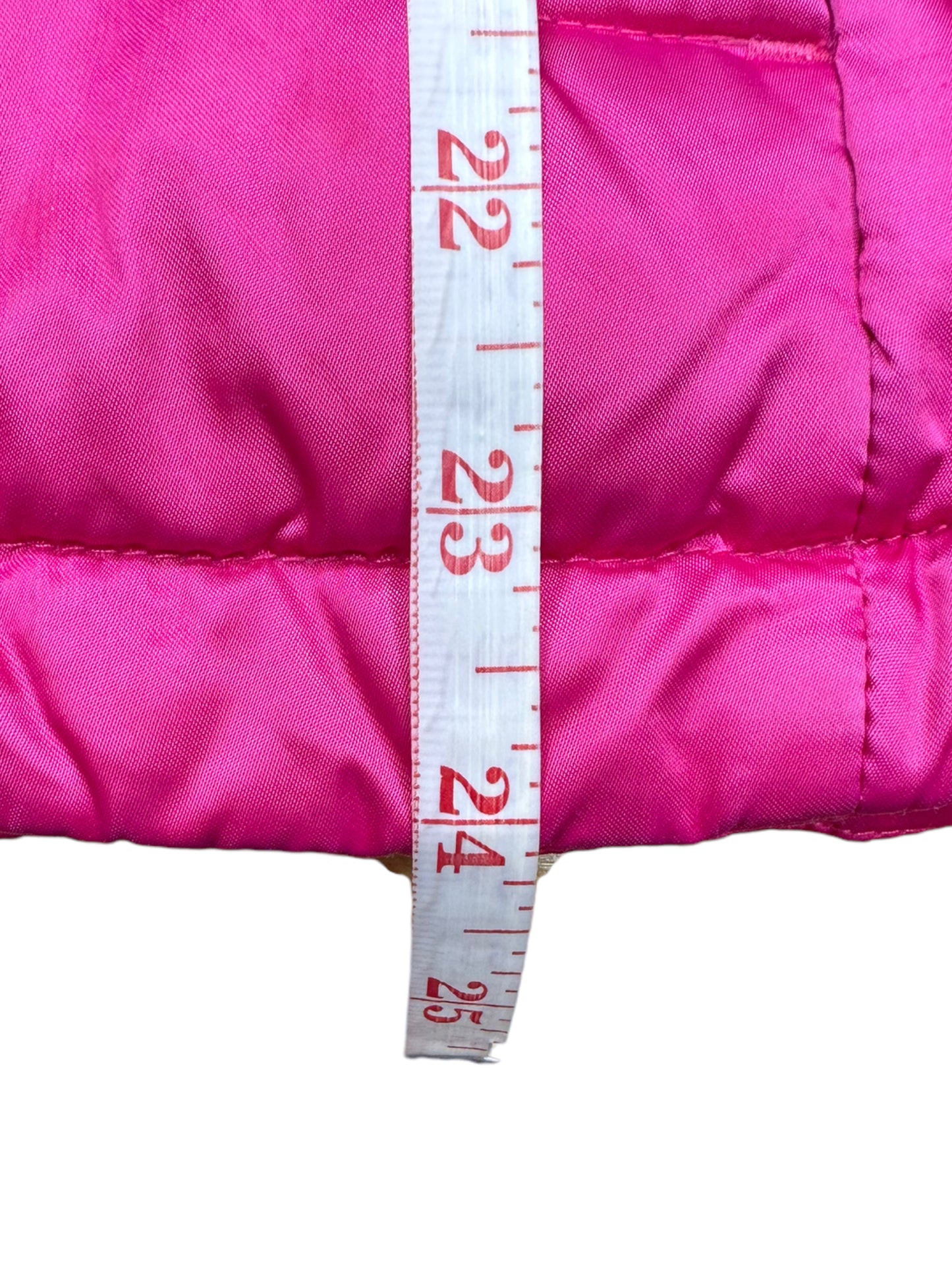 THE NORTH FACE Pink Puffer Vest Size S