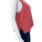 splendid Coral 100% Cotton Sweater Tank Size S