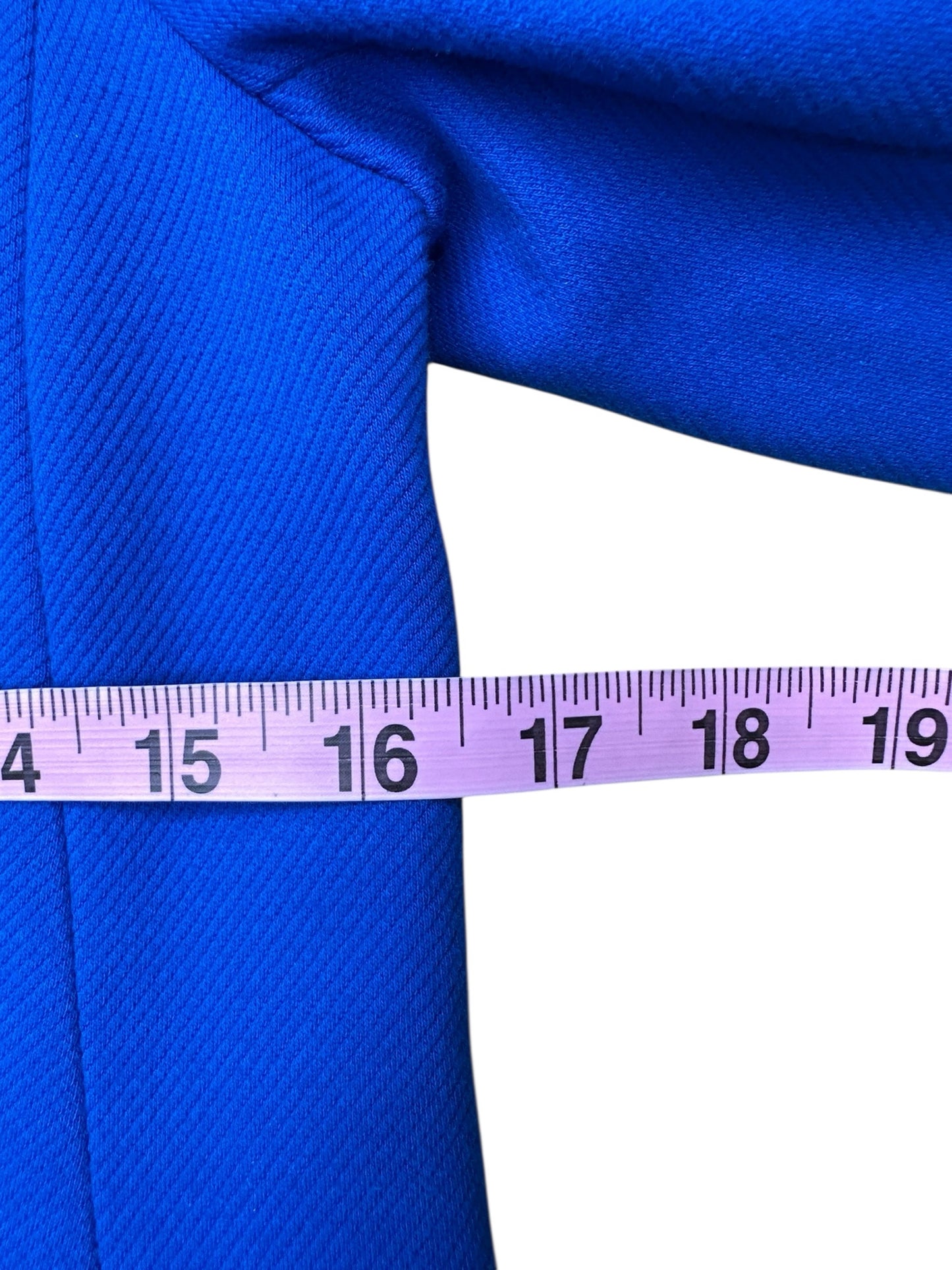 Talbots Electric Blue Cotton Blazer Size 2