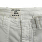 Nili Lotan Ivory Cropped Military Pant Size 2