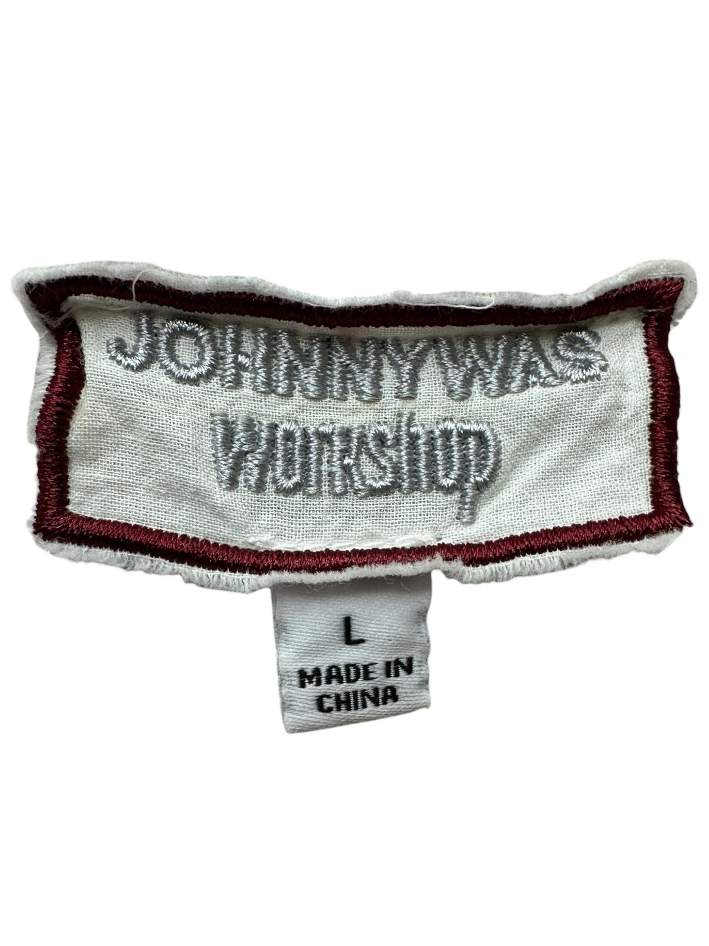 Johnny Was WORKSHOP 100% Linen Adele Gingham Check Button-Down Shirt Size L