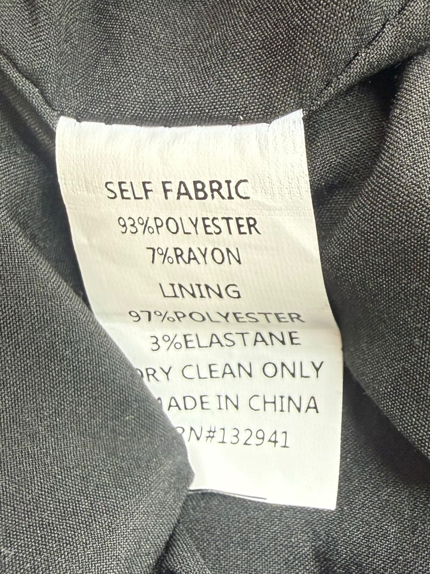 AMANDA UPRICHARD Navy Tweed Cocktail Dress Size S