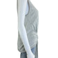 WHITE + WARREN Grey Synched Top Size M